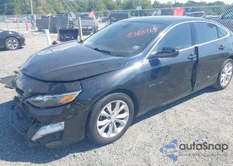 2019 Chevrolet Malibu Lt из США, поврежденный, VIN 1G1ZD5ST6KS221692